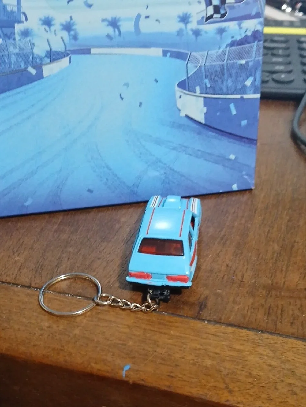 VP Racing Blue Die-Cast 76 CHEVETTE Keychain